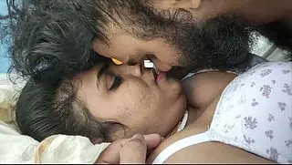 Passionate Kissing & Romance on First Night with Wife