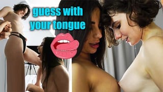 Taste Guess the Tongue Youtube Game Show: two Porn Actresses and Strip Play!