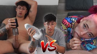 Blowjobs Machine vs Persona Real - UNBOXING- Honey Play Box