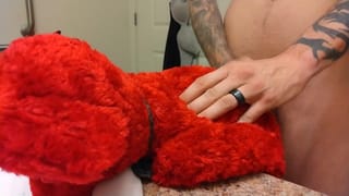 Daddy and Teddy Play while Mom is away