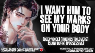 Possessive Roommate Claims your Body for himself (Audio Erotica for Women)