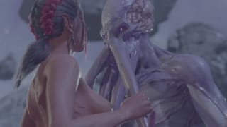 The Emperor Sex Scene with Tiefling Tav (Mind Flayer Form) Baldur's Gate 3 (BG3)