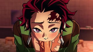 Genya x Tanjiro Kamado - Kimetsu no Yaiba NSFW Parody Animated Hentai - Pornhub Gay