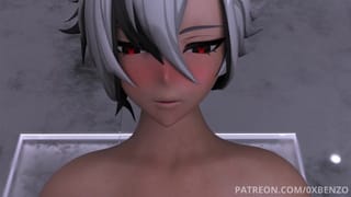 【003】neuvillette Cheats on Furina. Animation Arlecchino x Neuvillette - Genshin Impact