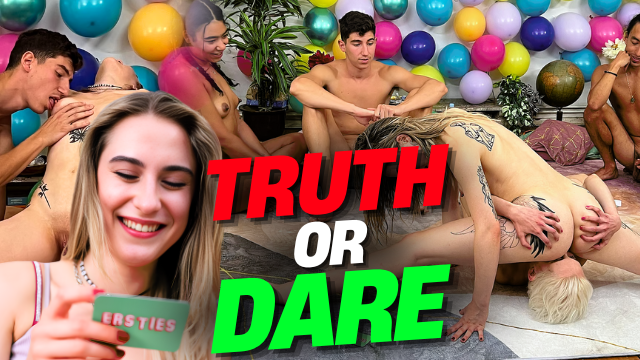 Ersties TV - dare Ring - Sexy Amateurs Risk it all in Daring Card Game