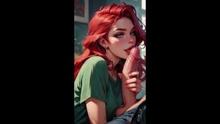 RUIVA SENTA NA ROLA (VIDEO GERADO POR IA