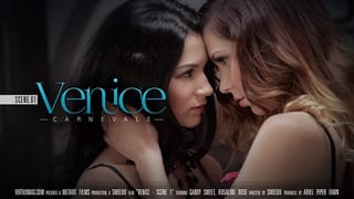 Lesbians Dressed in Sexy Lingerie Enjoy Passionate Sex