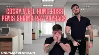 Cocky Boss Gets his Big Penis Shrunk with Ray by Employee - Pornhub Gay