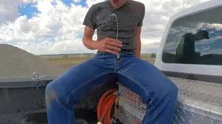 Piss Road Trip Number 4! Jeans Completely Soaked.
