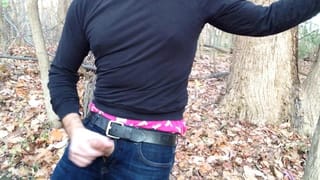 I Bust a Nut in the Woods. I was Horny so I Pulled out my Dick got Hard and Jerked Off. Soft to Hard - Pornhub Gay
