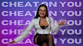 She Deserves to Cheat – Femdom Cuckold JOI for Worthless Husbands”