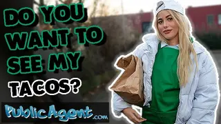 Public Agent do you want to see my Tacos Porn Parody 18 Year old Sexy Waitress