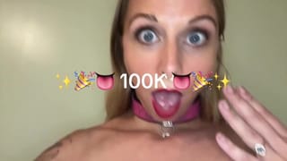 Deepthroat to say thanks to my Twitter Fans ;)