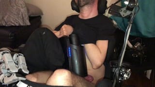 Keon Stroking Quadriplegic Cock Feel Victoria Stroker - Pornhub Gay