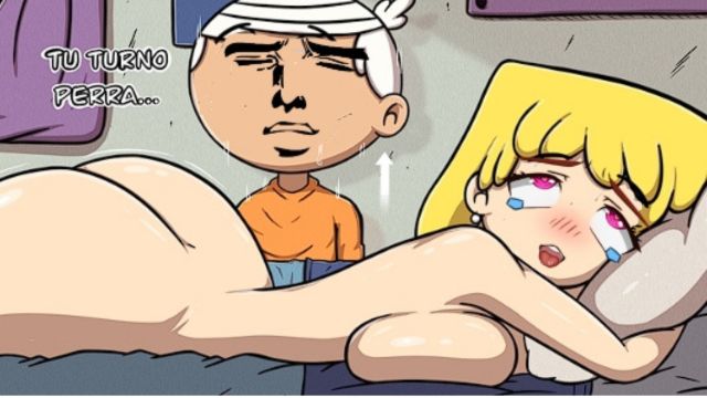 He Fucks his Stepsister's Ass - Blonde Anal - the Loud House Hentai