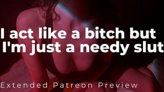 ASMR Lesbian Porn | Melting the Ice Queen Coworker by Sharing a Booth when Stuck at Work | Preview for Longer Version | Slowburn