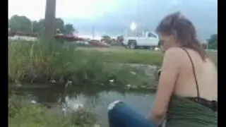 Fishing while Free Falling Months before this recent Landing