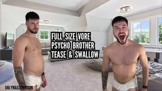 Full Size Vore Psycho tease & Swallow - Pornhub Gay