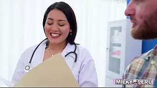 Dr Kell Fire porn video – Dr. Amber has a big ass but a tight pussy for her foreign patient's big cock.