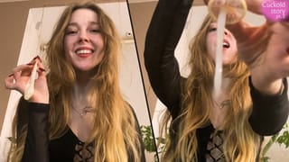 Eat my Lover's Cum, Hubby | Cuckold CEI
