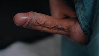 Swedish Uncut Cock Cumming twice