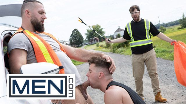 MEN - Trevor Brooks Gets a Hot Public Fuck from Chuck Conrad after Faking Car Trouble - Pornhub Gay
