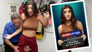 Aubry Babcock Thinks that Playing the Sweet, Innocent Girl will get her out of her Shoplifting