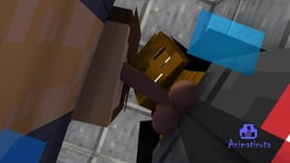 Sucking off Antonios Huge Cock | Minecraft Prison - Pornhub Gay