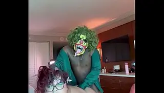 Thick Whore Getting Her Pussy Worked OUT by GIBBY THE CLOWN