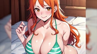 Nami has Fun with your Cock - one Piece JOI