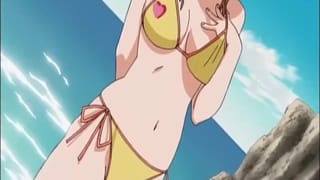 Masturbating Anime Maid in Fantasy