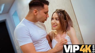 SISPORN. Handsome Stepbro Stretches Stepsisters Tight Cunt with Dick