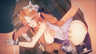 【Narushio】3D Hentai Animation in which Shiglika has Group Sex with many Men. (Meichō Shigururika1 Wuthering Waves Sigrika.西格莉卡 群交