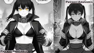 Fire Force Hentai Manga Ep,163 - Tamaki Kotatsu Hot Blow Job Story by Amscomic