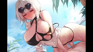 Hottie Fucks very Hard on the Beach with her Boyfriend