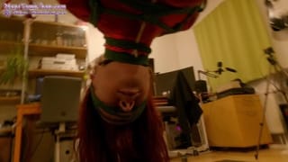 PoV Pussy Spanking Suspended on Bamboo - Bastinado & more