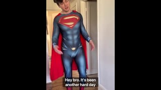 Naked Superman! - Pornhub Gay