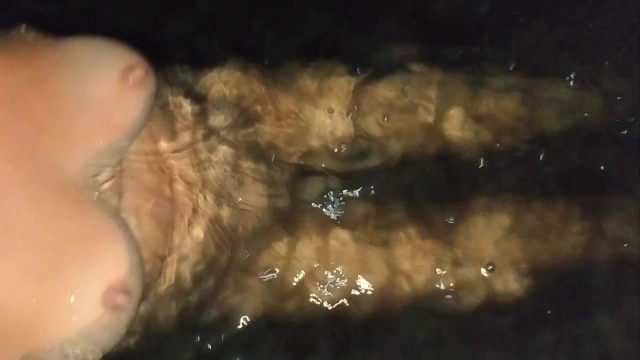Dared Friends Wife to Skinny Dip w me Camping after her Man went to Bed-nude Hike back to Tent Pt1