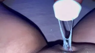 He Decides to Give himself Pleasure in the Early Morning and Ends with a Strong Orgasm💦