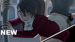 Hard Fucking on a Public Bus on the R3 Line