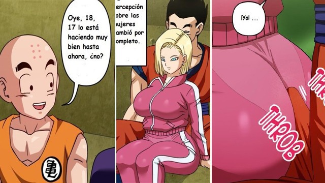 Gohan Fucks Android 18 in the Middle of the Power Tournament