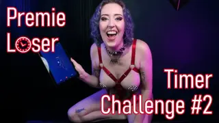 Premie Loser Timer Challenge #2 - Preview - Premature Ejaculation Humiliation JOI Game