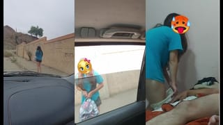 Beautiful Young Picker gives her Buttocks for some Aluminum Cans