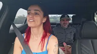 App Driver Catches Passenger Masturbating from Behind!