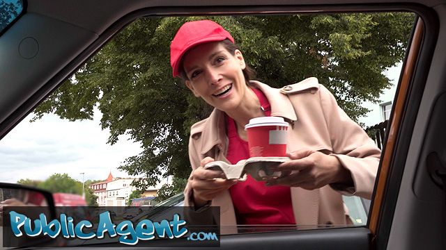 I Offered this Shy Waitress more than just the Tip - Public Agent