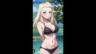 Hot Anime Girl - Klara GUP - Fap Challenge (metronome)