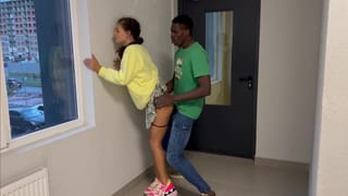 A Black Guy Fucks me in my Apartment Building
