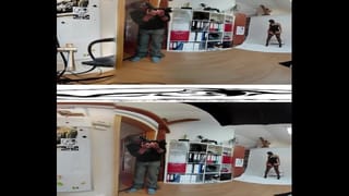Teressa Bizare Noir 05 - Backstage before Masturbation 3DVR 360 UP-DOWN