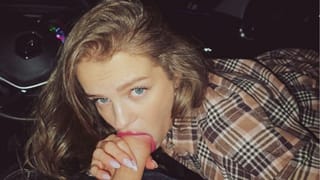 A Married Slut Riskily Sucked a Dick to a Taxi Driver.