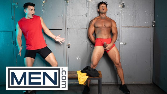 Full Video - MEN - Mister Deep Voice Tells Kenzo Alvarez To Fuck Him From Behind Then Lets Him Ride Him